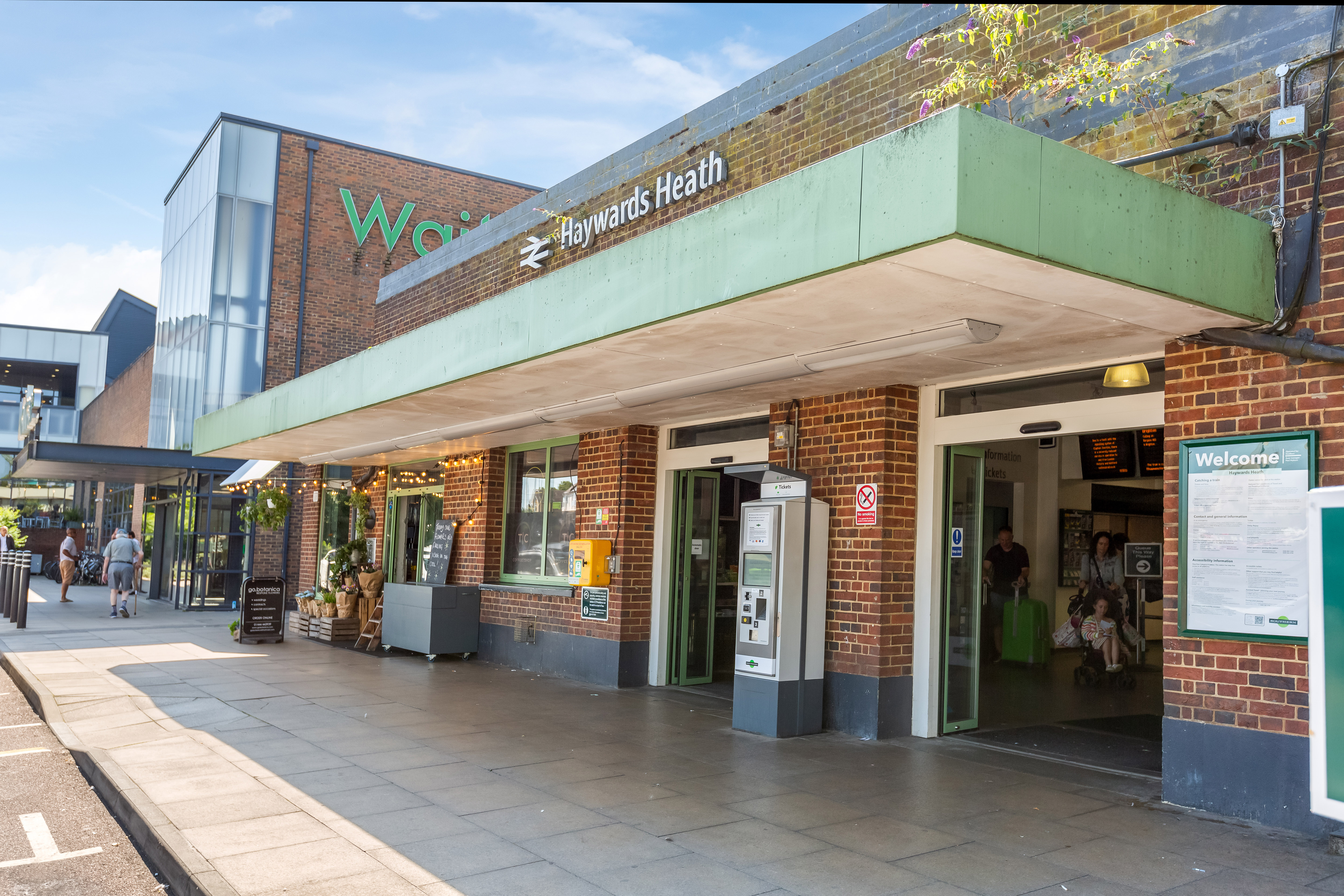 Haywards Heath Station reversed - Wineham