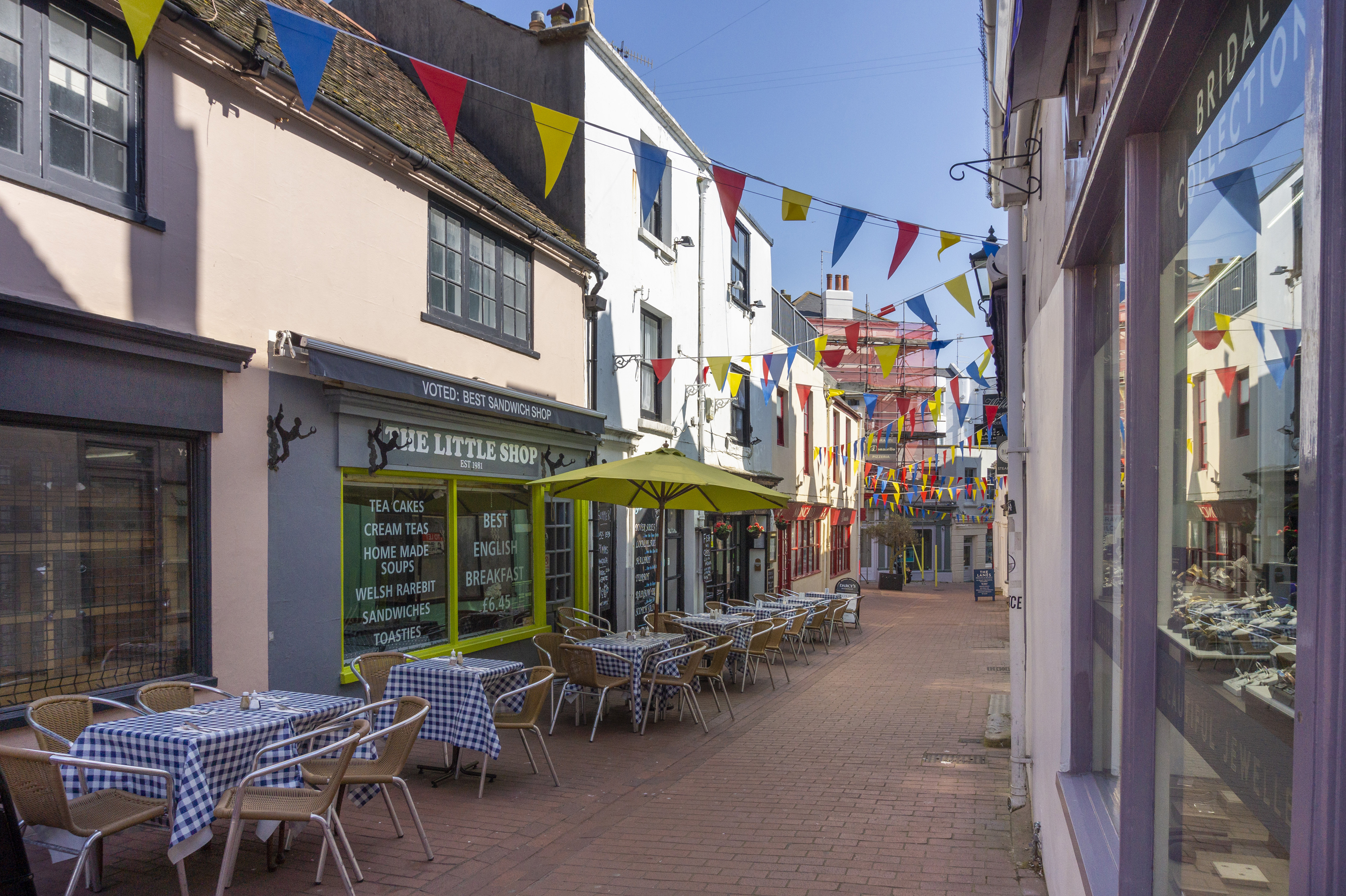 Lanes shopping Brighton