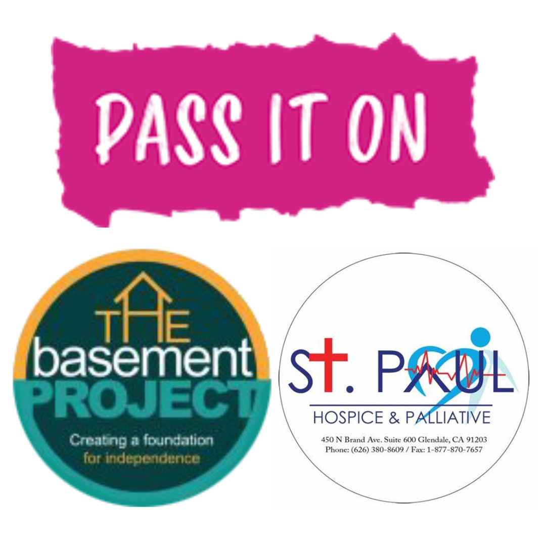 Supporting St Paul's Hospice, Pass It On, and The Basement Project
