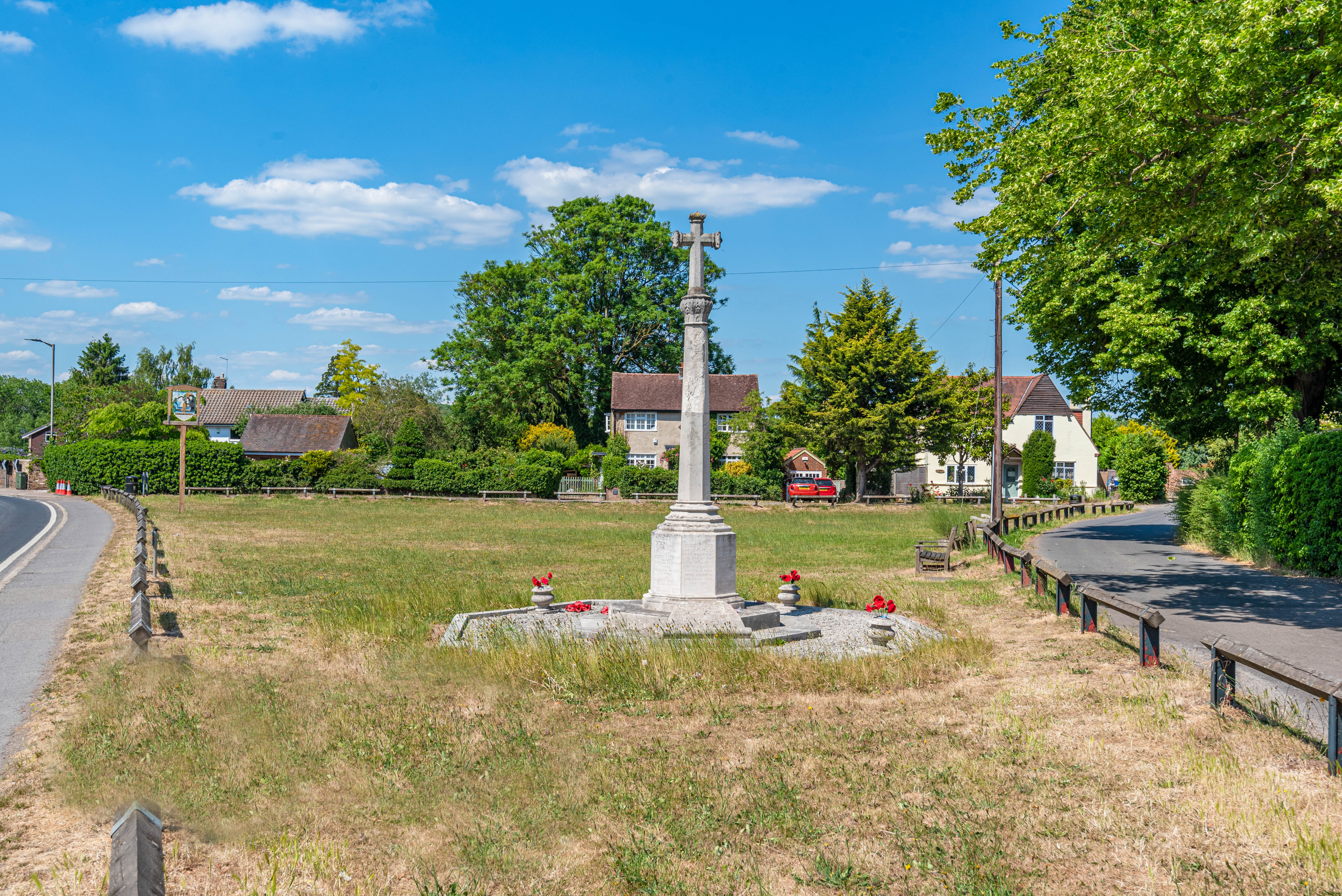 Roydon High Street, close to Roydon Station