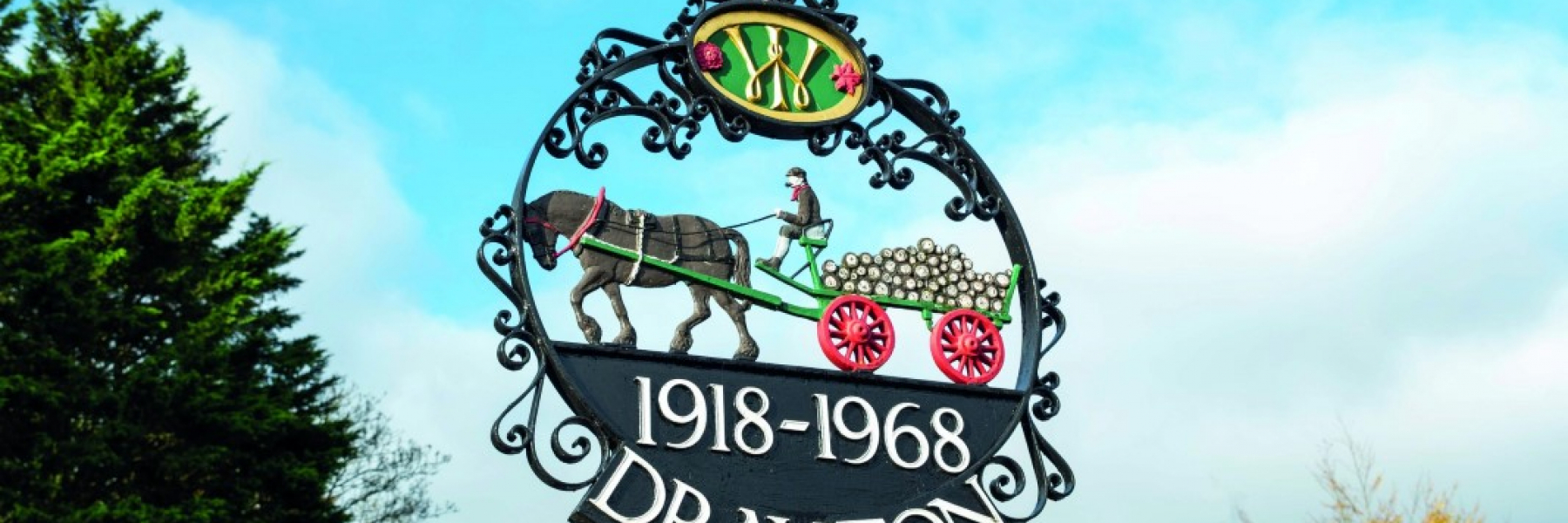 Drayton village sign scaled