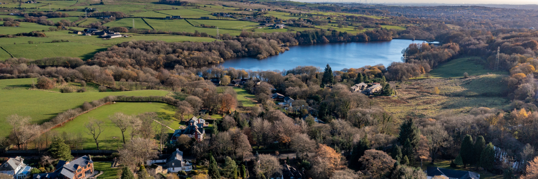 Jumbles reservoir aerial