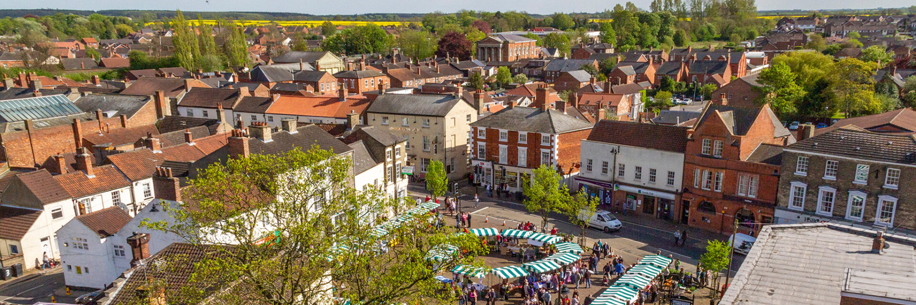 Market Rasen market place