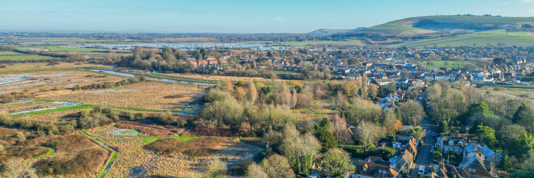 Upper Beeding Drone Countryside
