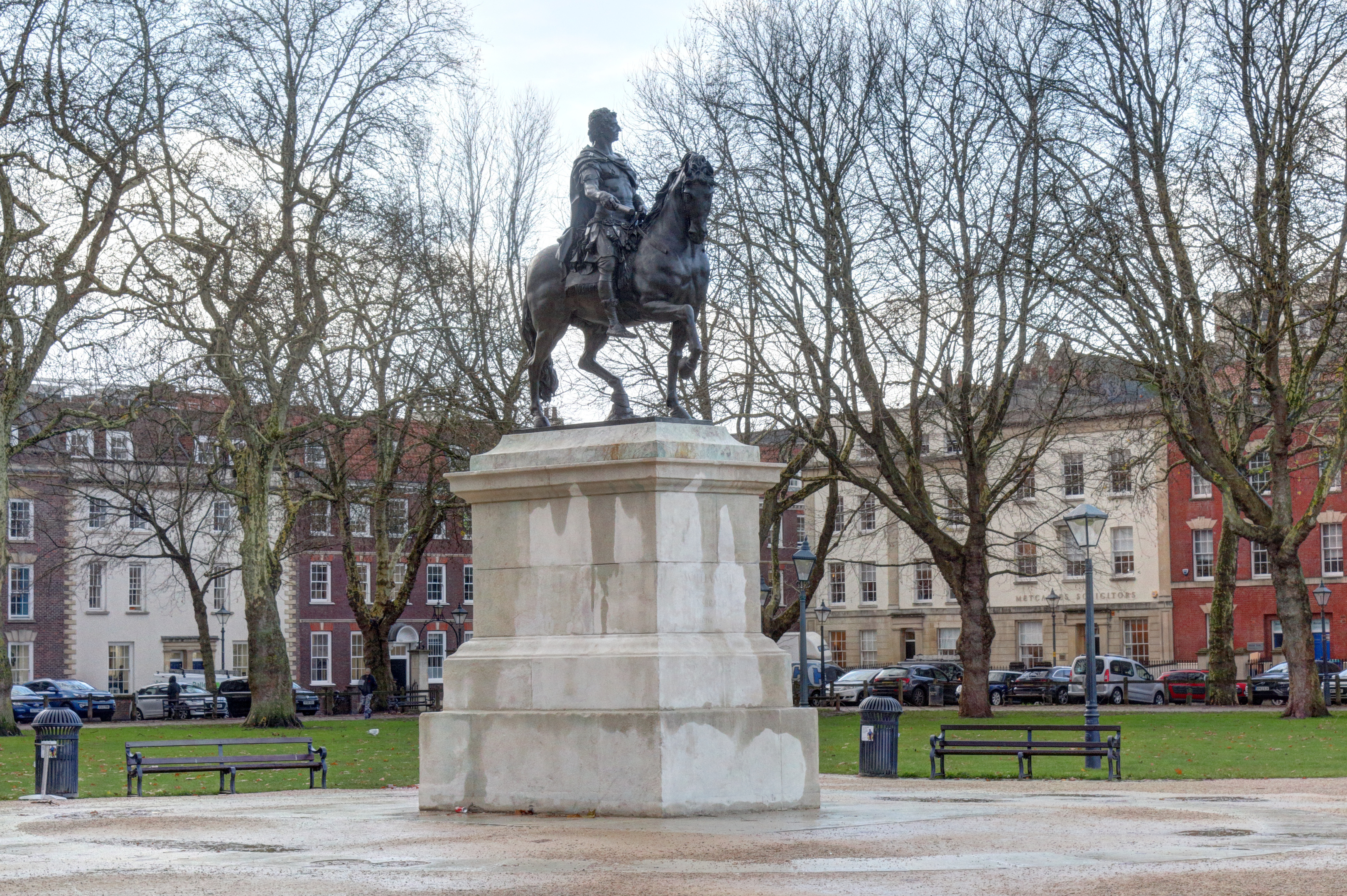 Equestrian Statue of William III